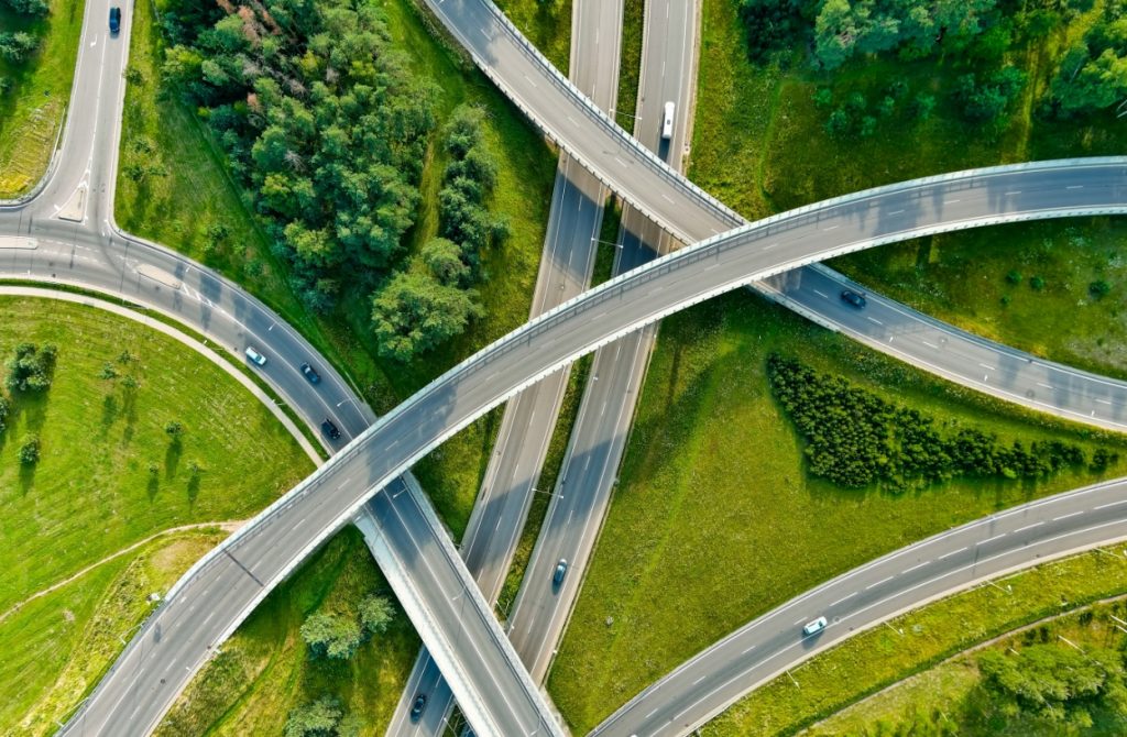 Roads Image used for Reso Technological Innovations Transforming Transportation and Logistics Article Header