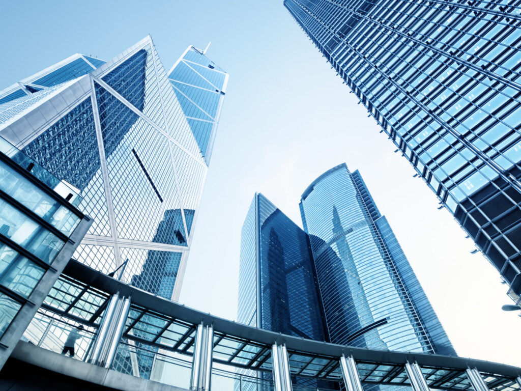high-rise-buildings-low-angle