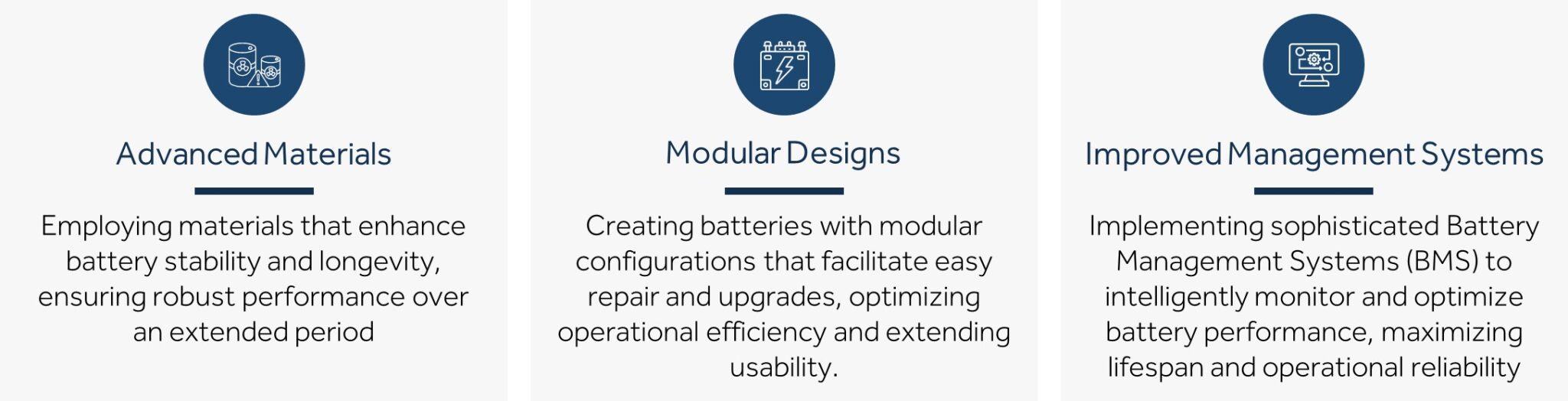 Comprehensive Approach to Designing Batteries aimed at Extending their Life Cycles