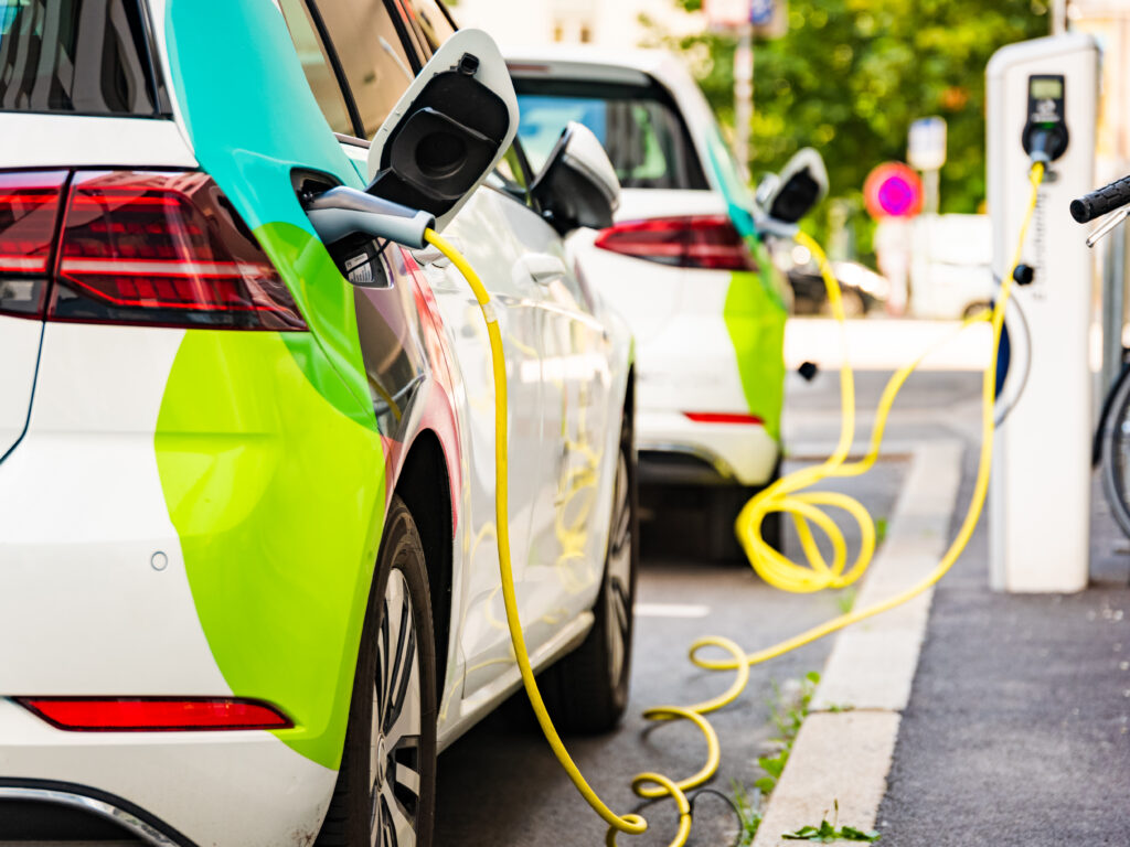 Charging battery of an electric vehicle (EV)